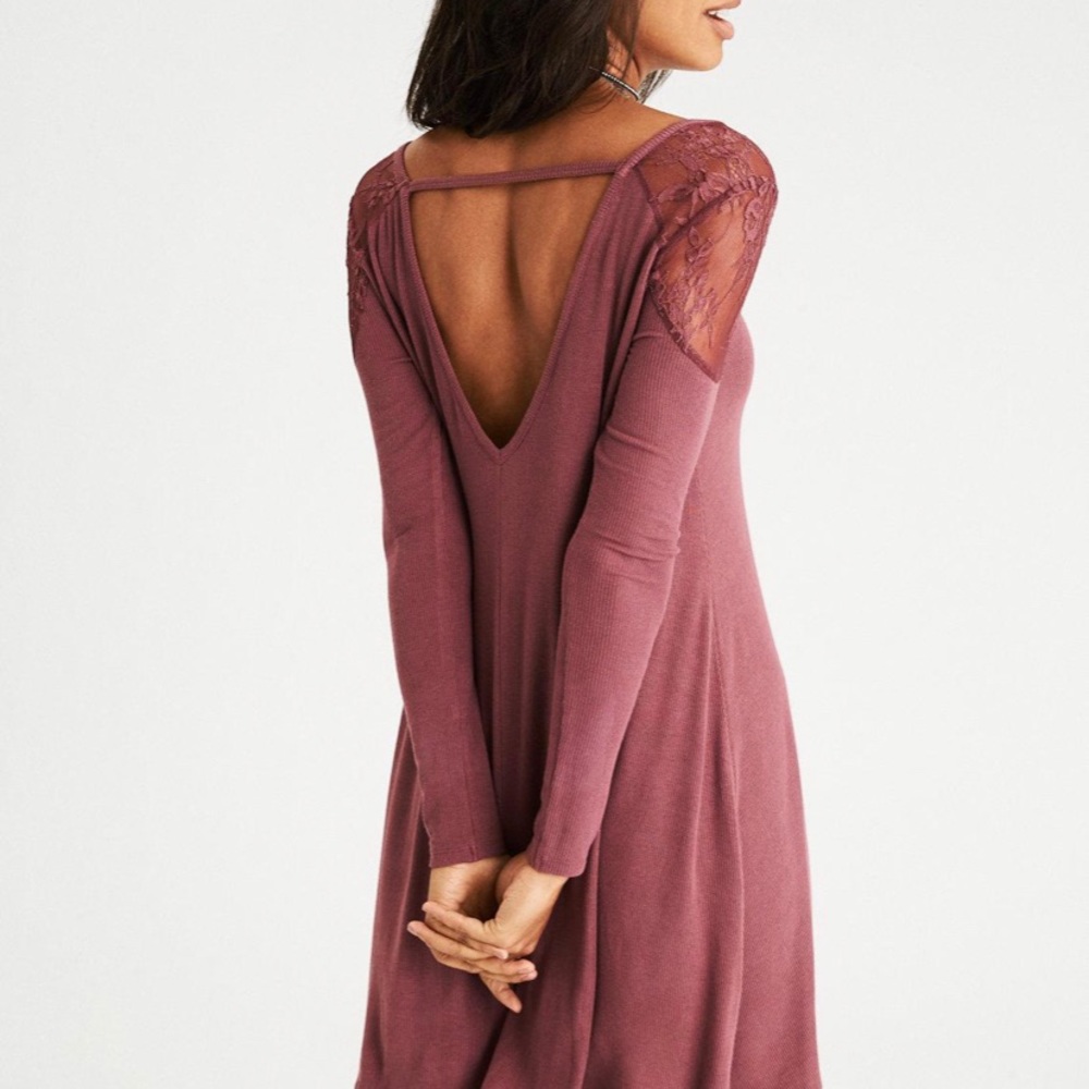 Rust American eagle dress
